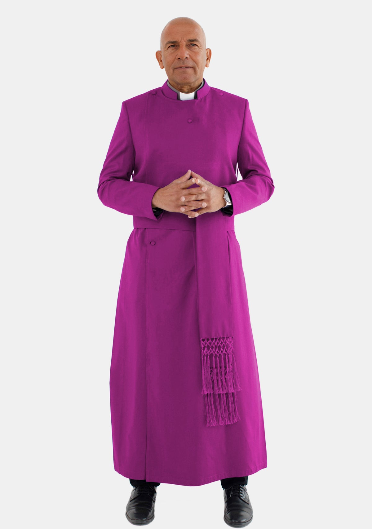 Onesimus Red Purple Anglican Cassock for Men