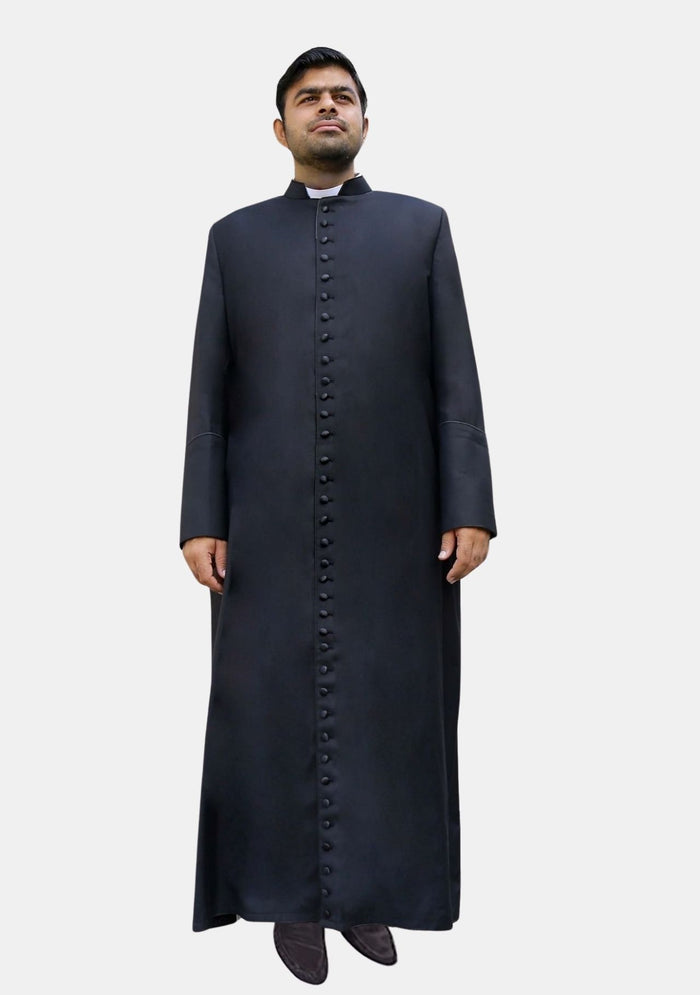 Caden Cassock for Men Black