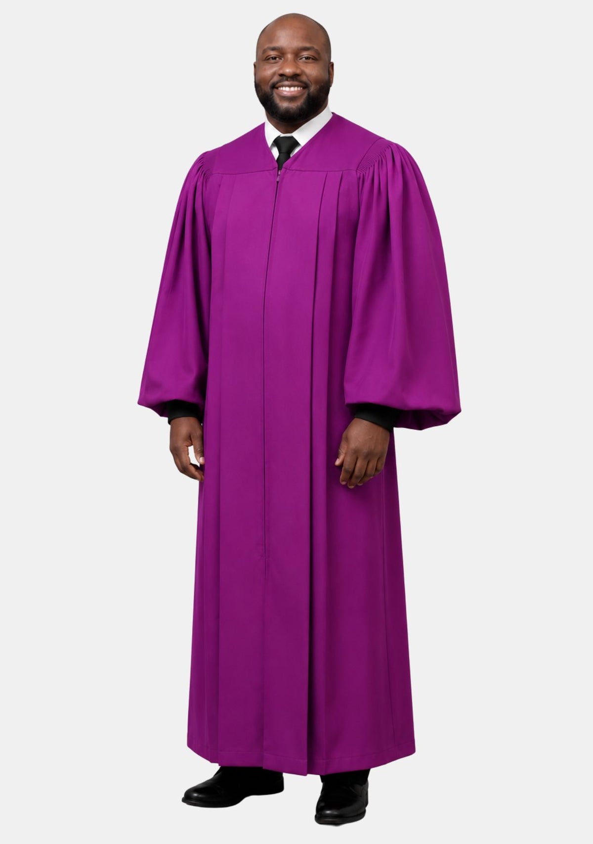 Shane Choir Pulpit Robe for Men Red Purple