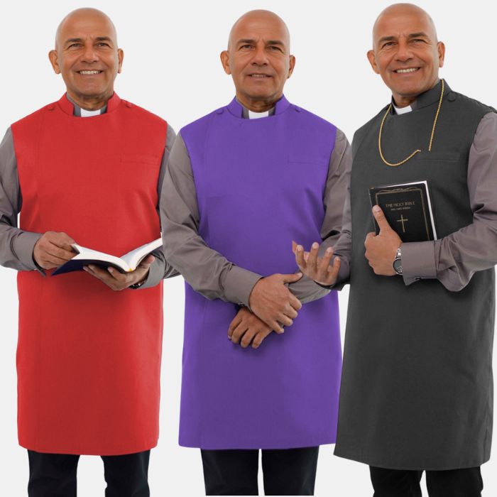 Religious Aprons Clergy Aprons for Religious Leaders | Shop Comfort & Durability – eClergys