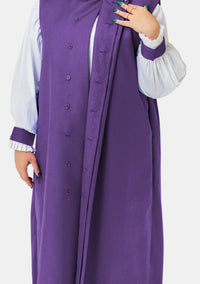 3 Stripe Female Clerical Chimere for Bishop