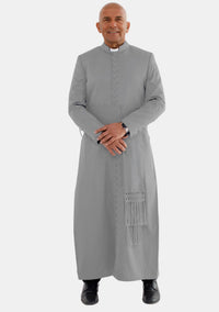 Grey Men's Chimere and Rochet Set