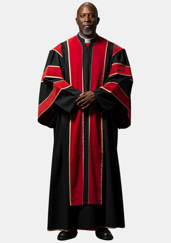 Black Pulpit eClergy's Robe