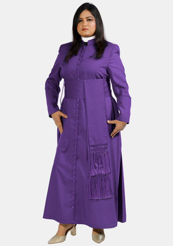 Roman Purple Female Cassock