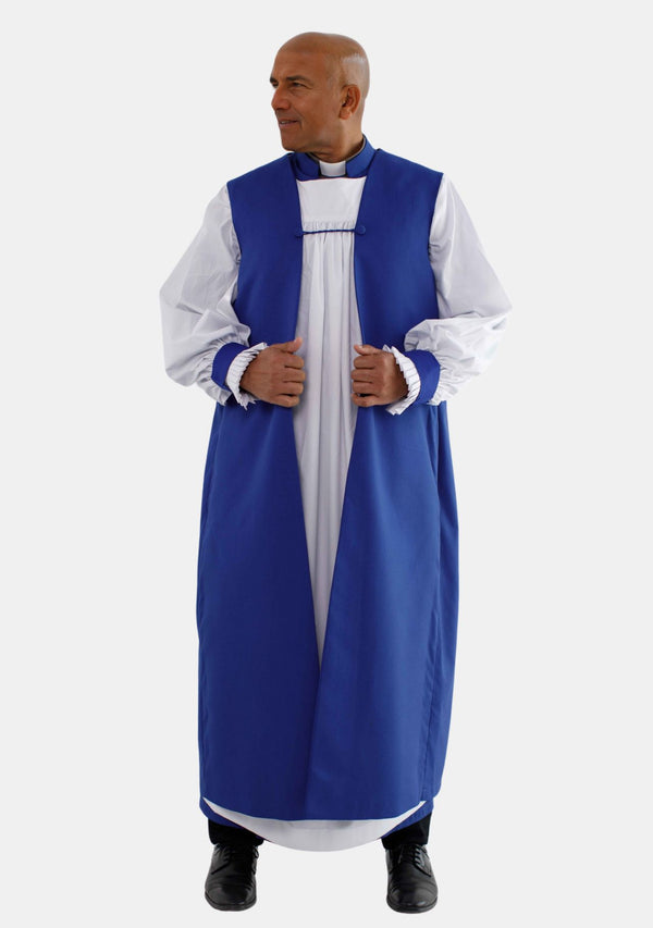 Anglican Royal Blue Clergy Chimere for Men