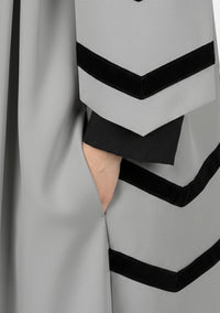 Drusilla Verger Gown for Female with Trimmed Sleeves