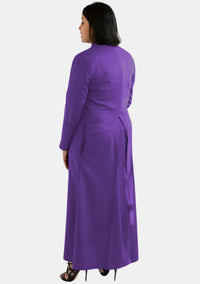 Graceful Roman Purple Clergy Robes