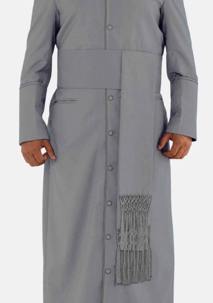 eClergys Gray Band Cincture