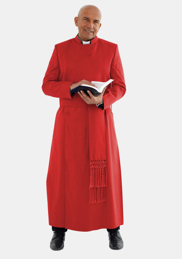 Haziel Red Anglican Cassock for Men