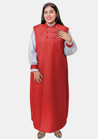 3 Stripe Female Red Chimere and Rochet Set