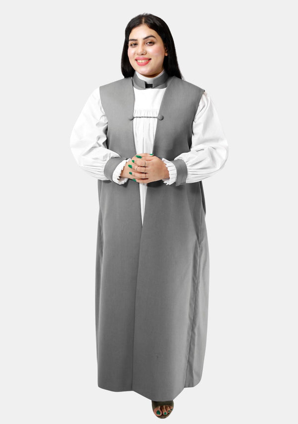 Women's Grey Anglican Clerical Chimere
