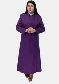 3 Stripe Female Clerical Chimere for Bishop