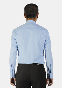 Light Blue Tab Collar eClergy's Shirt