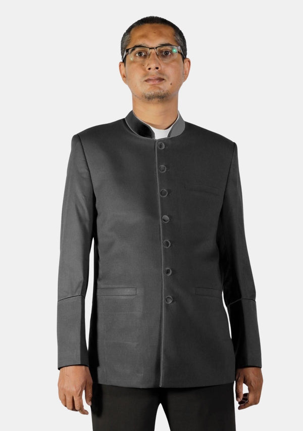 Issacs Blessing Black Clergy Jacket