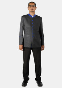 Issacs Blessing Black Clergy Jacket
