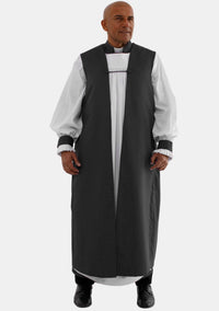 Black Men's Rochet and Chimere Set