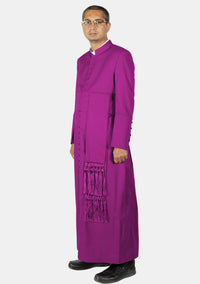 Reverential Cassock for Men Red Purple