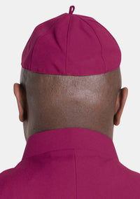Red Purple Zucchetto Cap