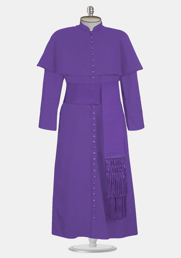 Cassock with Shoulder Cape for a Holy Look