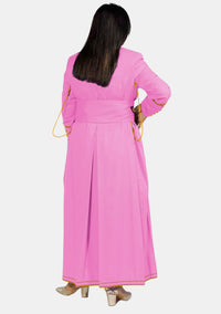 Pink with Gold Women's Cassock