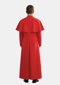Sanctus Red Altar Assistant Cassock for Boys