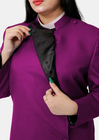 Women's Red Purple Anglican Cassock
