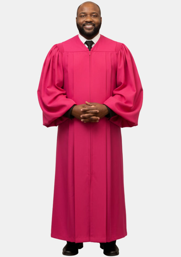 Shane Choir Pink Pulpit Robe for Men