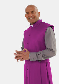 Andreas Sleeveless Clergy Robe Red Purple
