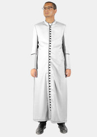 Cohen Cassock for Men White and Black