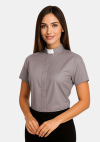 Women's Tab Collar Clergy Shirt