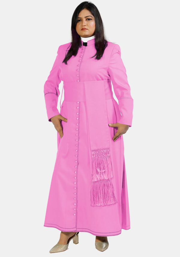 Women Pink Cassock