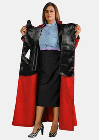 Radiant Red Anglican Cassock for Women