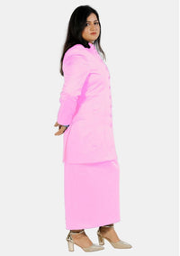 Female Pink Clergy Suit
