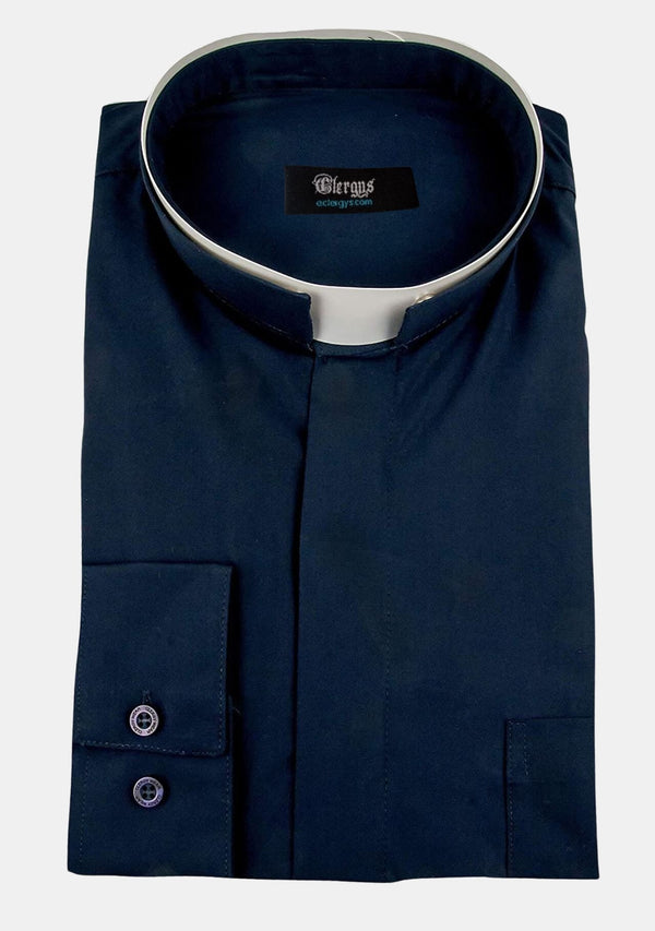 Navy Blue eClergy's Shirt